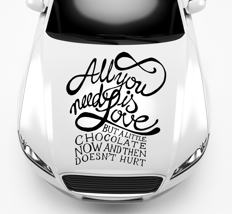 Preview: Aufkleber 21019 All you need is Love